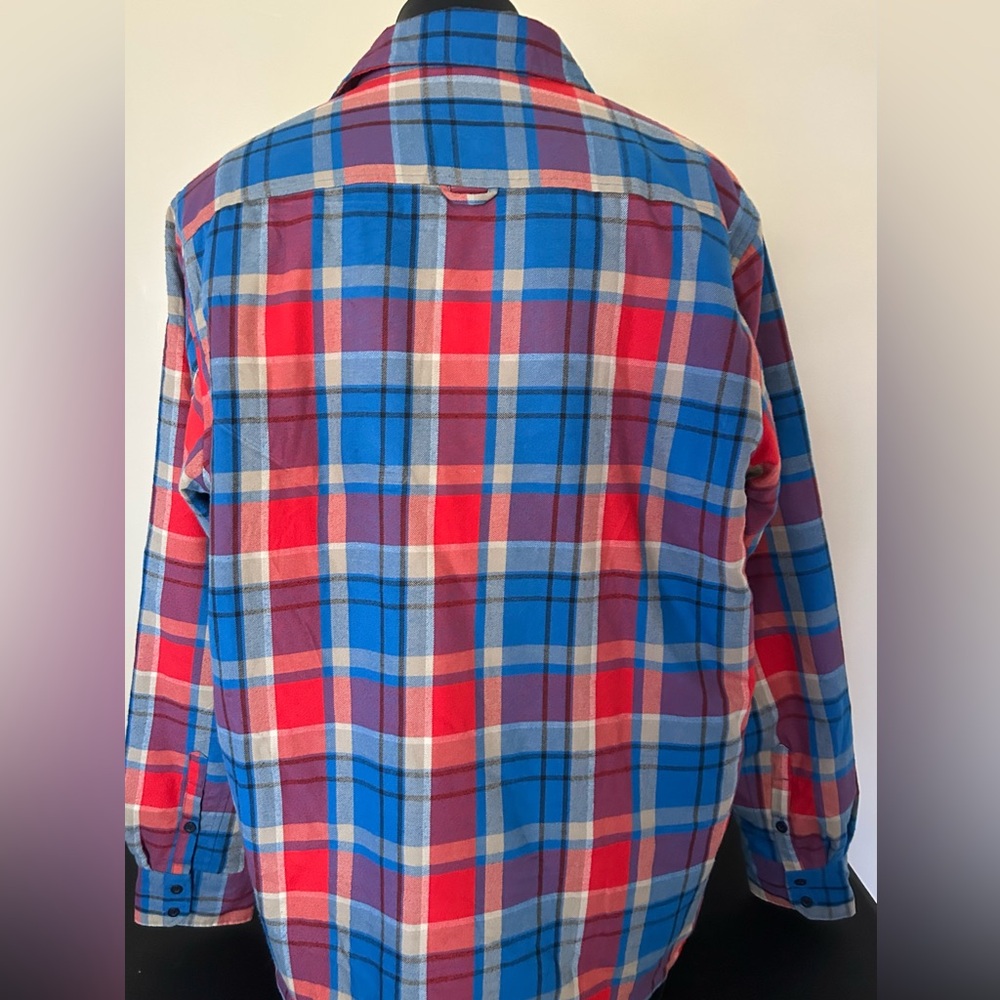HELLY HANSEN mens size XL Liftaloft insulated flannel button down shirt - Picture 5 of 13
